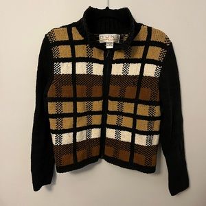 DUNA Hand loomed cotton/nylon sweater